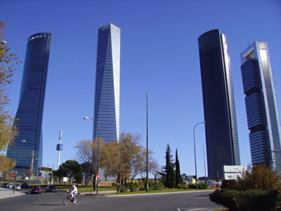 Cielo de Madrid despejado