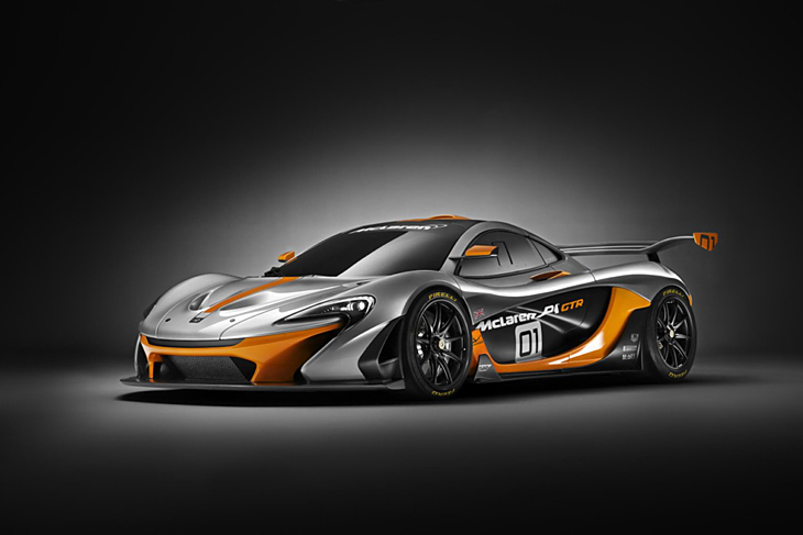 McLaren P1 GTR design concept