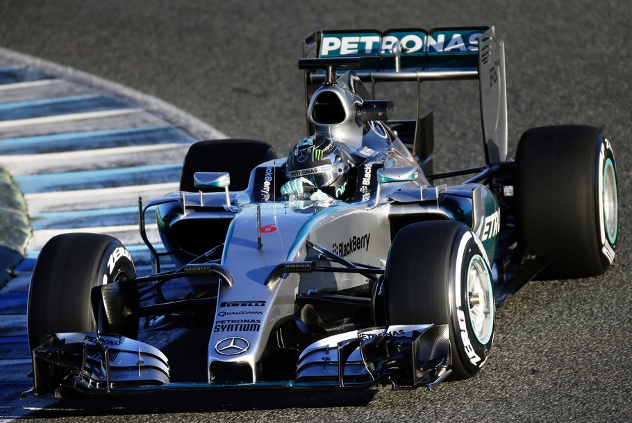 pretemporada formula uno, test jerez día 1
