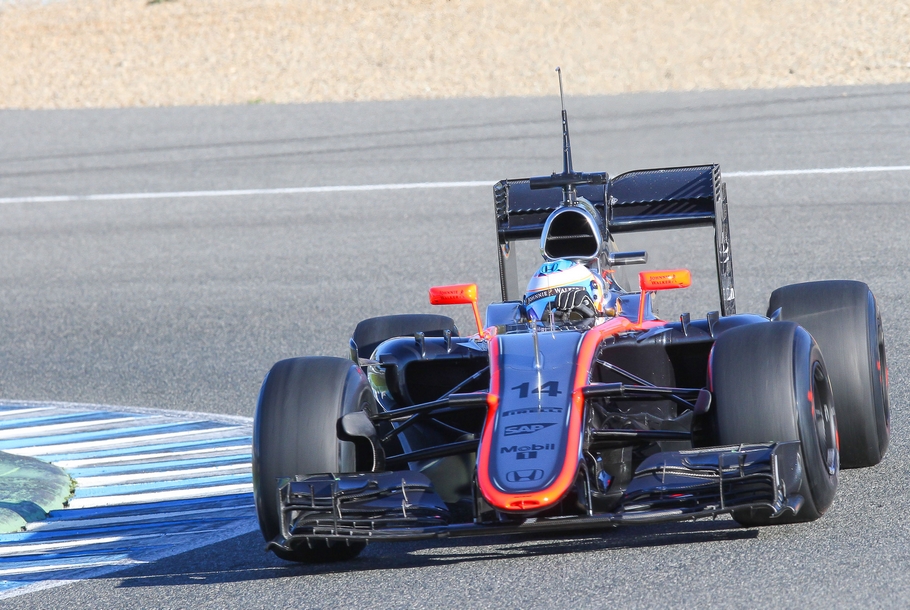pretemporada formula uno, test jerez día 1