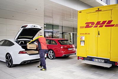 Audi, DHL y Amazon