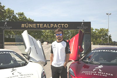 Fernando Alonso pacta para acabar con el alcohol al volante