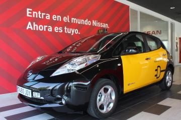 EL NISSAN LEAF SE INCORPORA A LA FLOTA DE ETAXIS ELÉCTRICOS DE BARCELONA