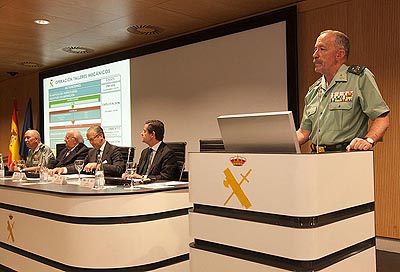 La Guardia Civil denunció 17.070 infracciones administrativas en talleres mecánicos en 2014