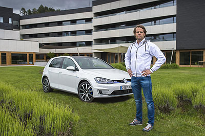 EL PILOTO ESPAÑOL ANDY SOUCEK, EMBAJADOR DEL GOLF GTE, EL NUEVO HÍBRIDO ENCHUFABLE DE VOLKSWAGEN