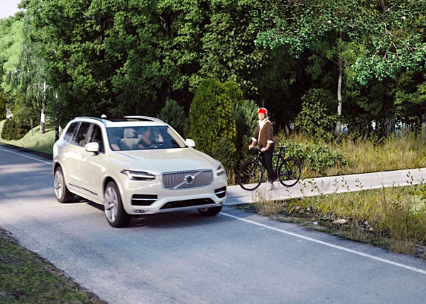 World-first technology by Volvo, POC and Ericsson connects cycle