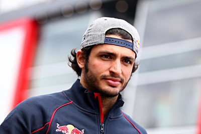 CARLOS SAINZ EN EL GRAN PREMIO DE BELGICA