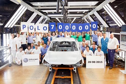 VOLKSWAGEN NAVARRA FABRICA SU POLO SIETE MILLONES