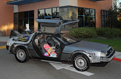 El DeLorean de «Regreso al futuro» montaba Goodyear
