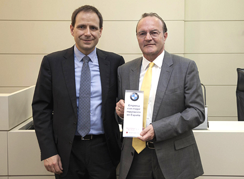 El Grupo BMW es la empresa con la mejor reputación de España