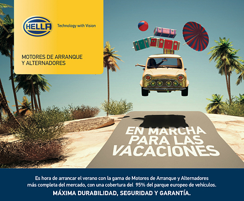 Campaña de Motores de Arranque y Alternadores 2016 de HELLA