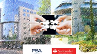 Banque PSA Finance y el Grupo Santander amplían su colaboración de Europa a Brasil.