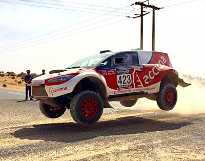EL ACCIONA 100% EcoPowered, 4º en el Rally de Marruecos