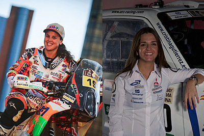 Españolas en el Dakar 2017