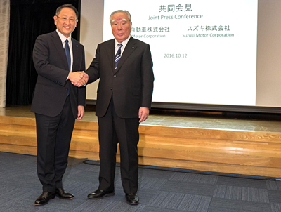 Acuerdo tecnológico entre Toyota y Suzuki