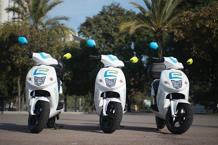 eCooltra, Motosharing eléctrico en Madrid