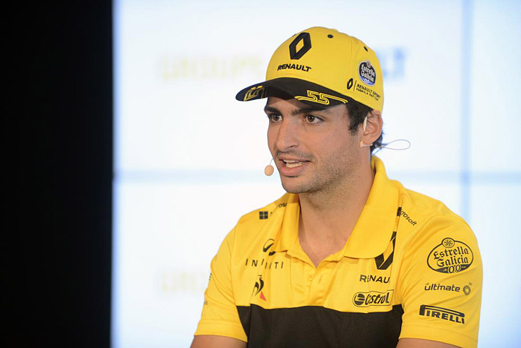 Carlos Sainz optimista ante el GP de España