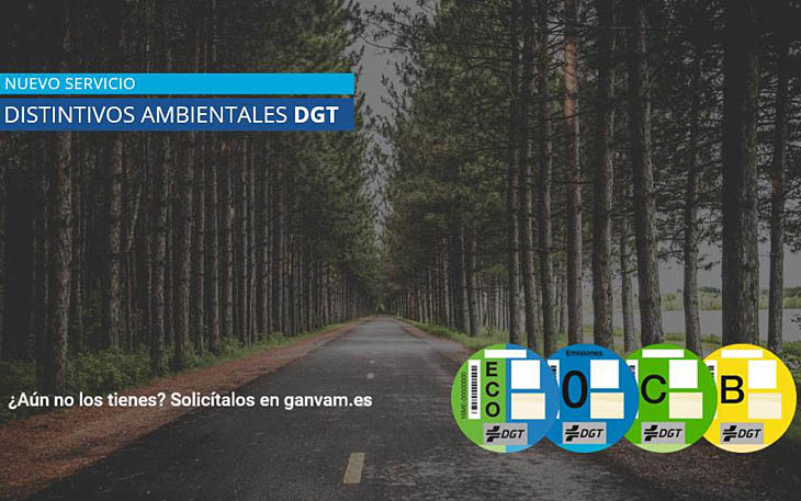 Ganvam enviará los distintivos ambientales en 48 horas