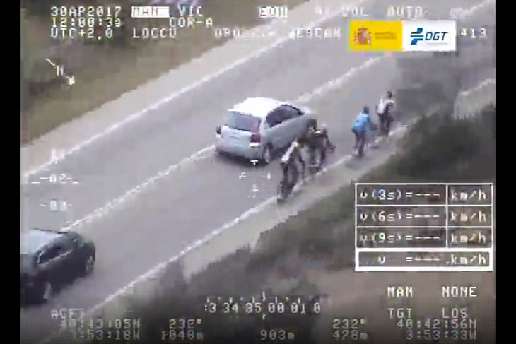 La DGT intensifica la vigilancia en carreteras frecuentadas por ciclistas