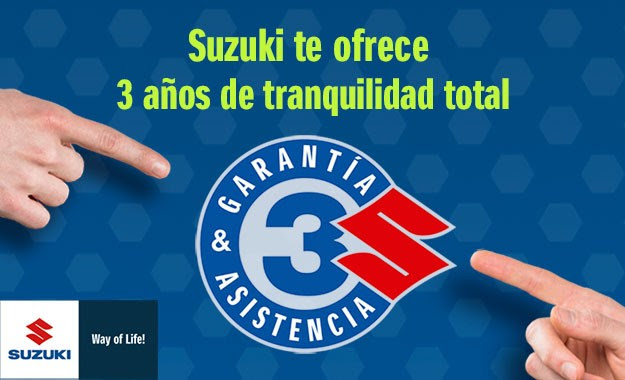 Suzuki Moto aumenta su garantía