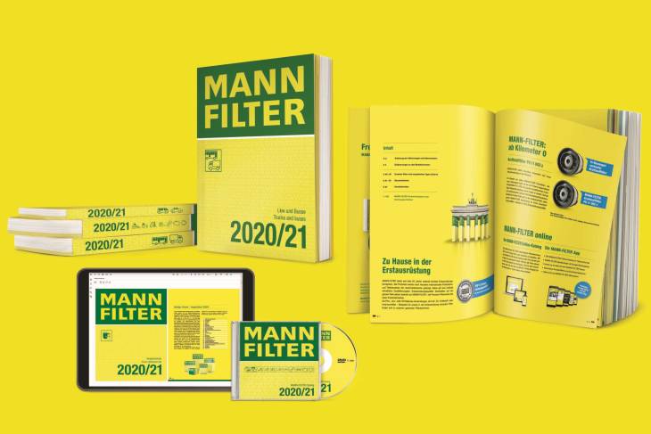 MANN-FILTER: los nuevos catálogos 2020/21