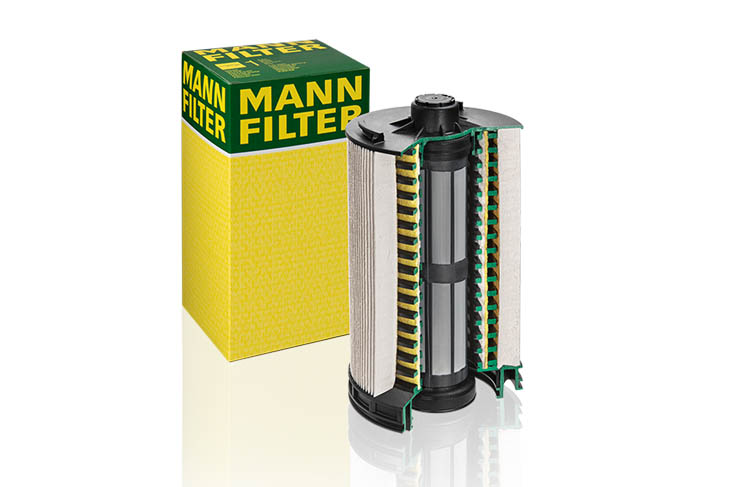 Mann: nuevo filtro de gasóleo con separación de agua en tres capas
