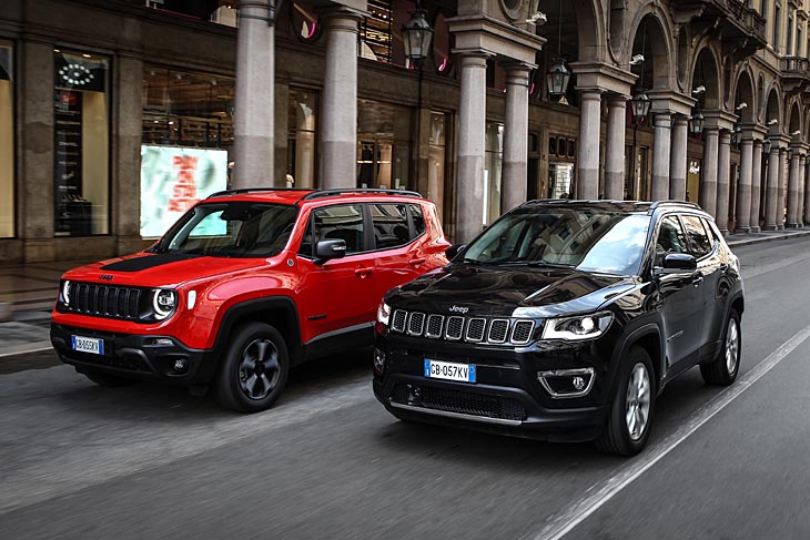 Jeep Renegade y Compass 4xe (Primera prueba)