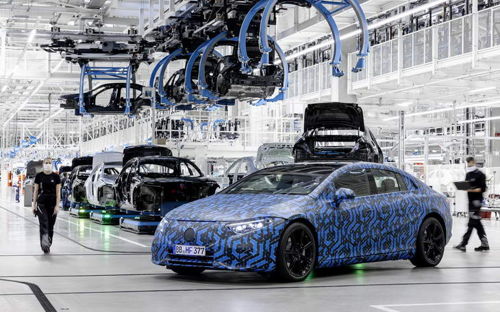 Mercedes anuncia seis nuevos eléctricos para 2022