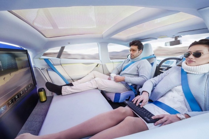 El coche autónomo eléctrico, “0” emisiones y futurista