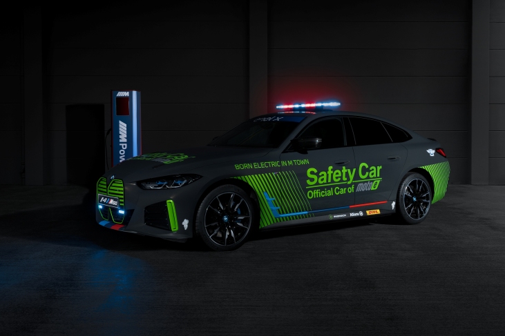 BMW i4 Safety Car: el nuevo safety car de Moto GP