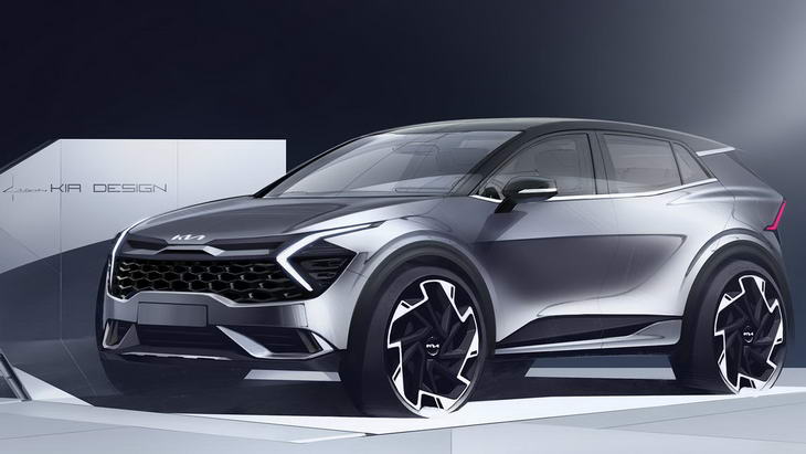 Nuevo Kia Sportage 2022: ya hay bocetos de la versión para Europa