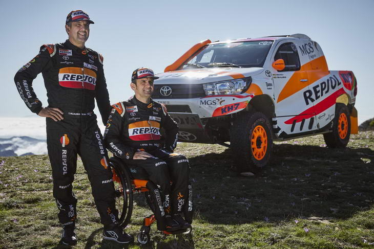 Toyota e Isidre Esteve de nuevo juntos en el Dakar