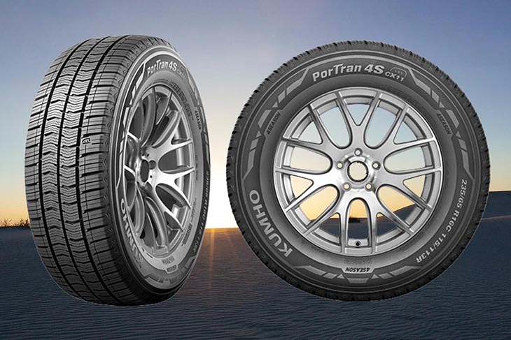 Kumho PorTran 4S CX11, un all-season para todo tipo de vehículo
