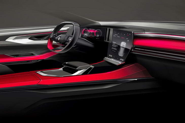 El Renault Austral adelanta en bocetos su interior