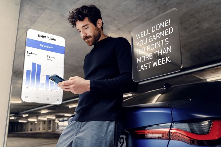 BMW Points, la nueva App con puntos canjeables por circular en modo eléctrico