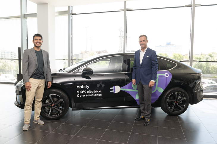 Cabify, primero en contar con una flota de Mobilize Limo