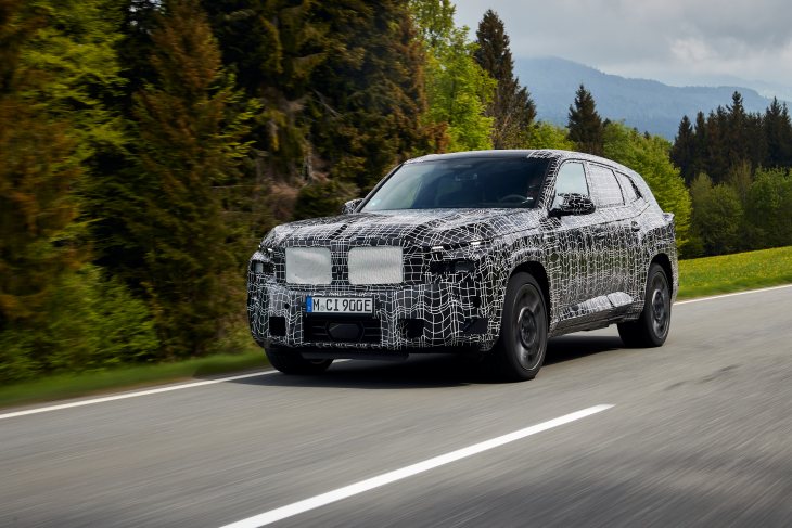 El nuevo BMW XM ya rueda en fase de pruebas