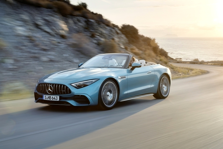 Mercedes-AMG SL 43: ahora con 4 cilindros