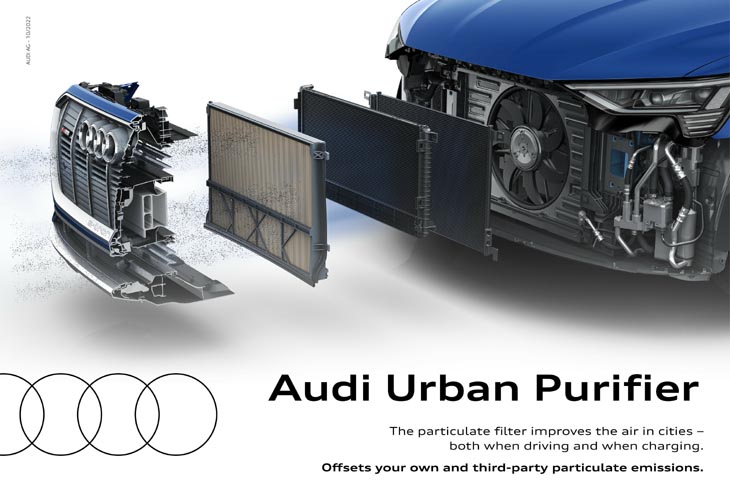 Audi Urban Purifier: coches eléctricos que limpian el aire