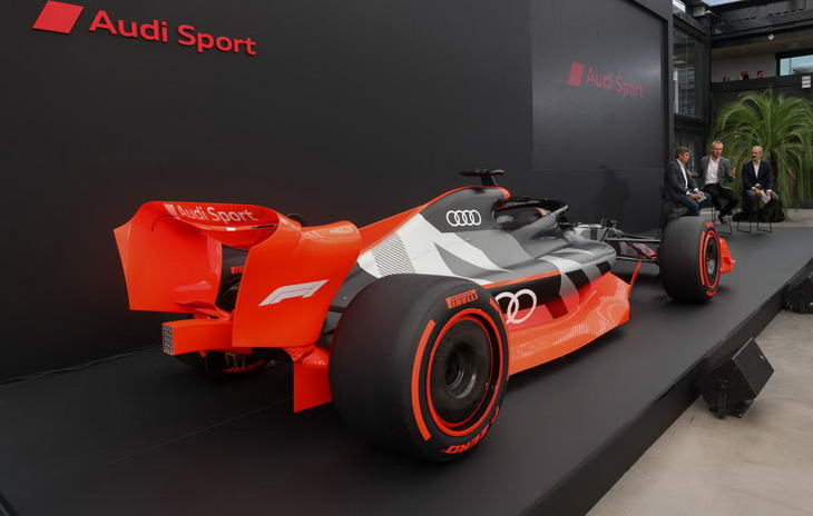 Audi presenta su proyecto para la Fórmula 1 en Madrid