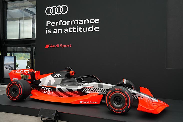 Audi presenta su proyecto para la Fórmula 1 en Madrid