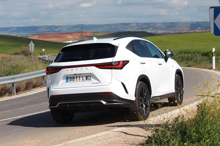 Prueba Lexus NX 350h AWD F Sport