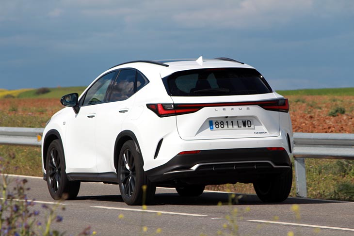 Prueba Lexus NX 350h AWD F Sport