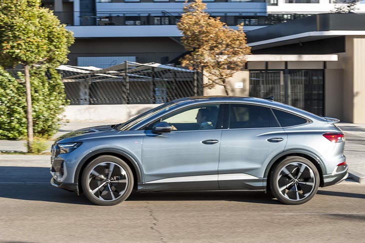 Prueba: Audi Q4 Sportback 50 e-tron quattro S line