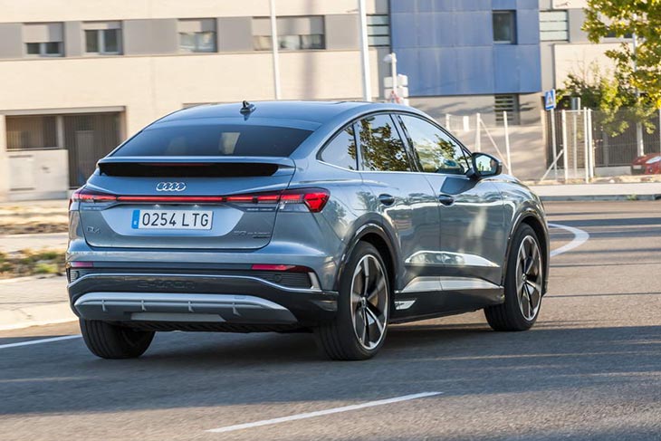 Prueba: Audi Q4 Sportback 50 e-tron quattro S line