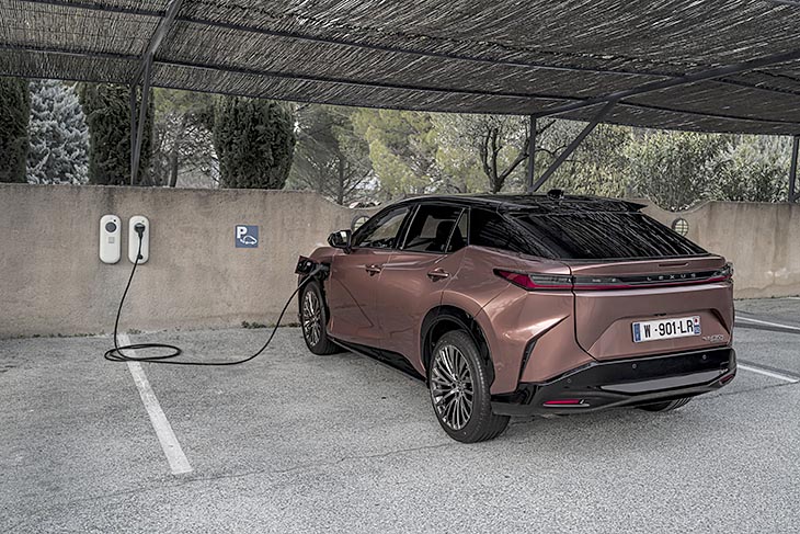 Lexus RZ 450e: Coche de Vanguardia del Año 2023