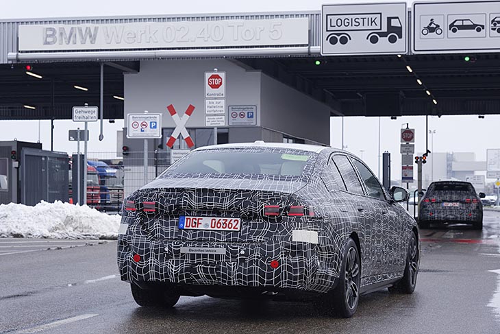 BMW i5: el Serie 5 eléctrico en fase de pruebas