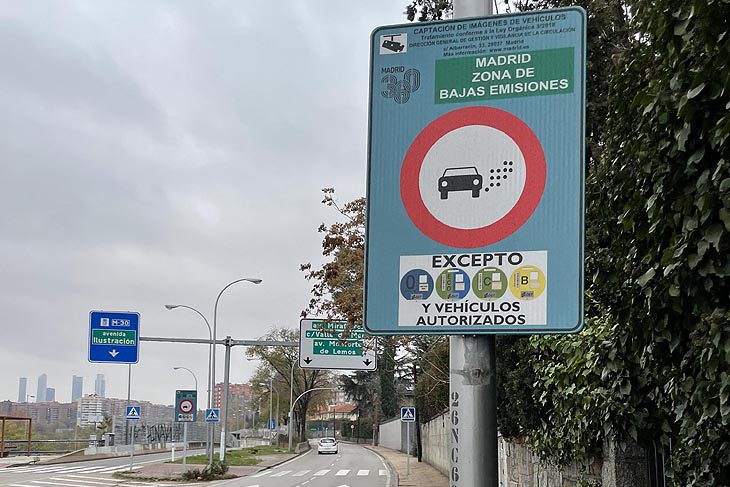 Etiquetas medioambientales y las ZBE