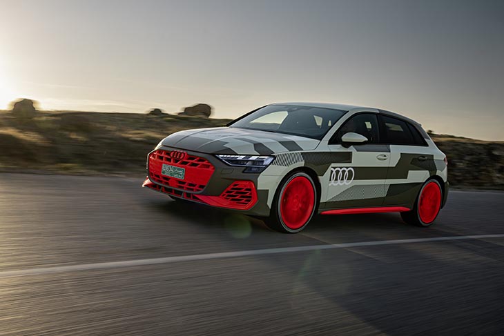Audi S3 Prototype: adelanto de su actualización inminente