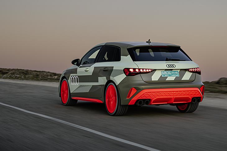 Audi S3 Prototype: adelanto de su actualización inminente